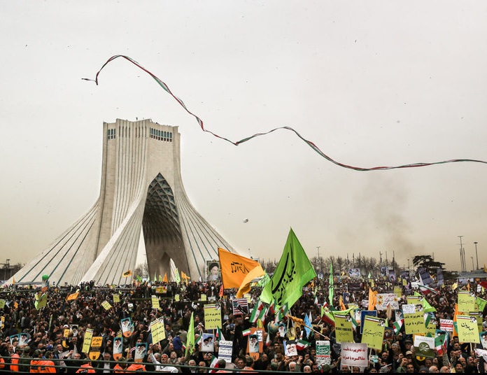 تصاویر راهپیمایی 22 بهمن در تهران