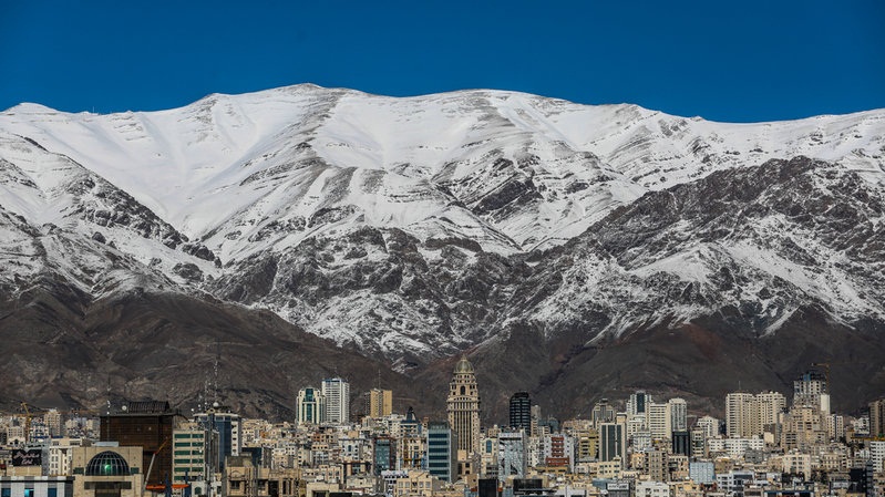 تهران هم کوه دارد +عکس