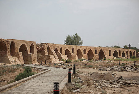 قدیمی‌ترین پل جهان در شوشتر +تصاویر