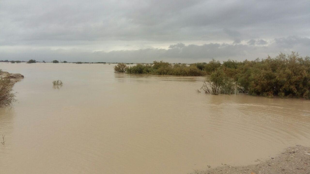 روستای سیل زده وحدت آباد و کلبیا و اطراف در بوشهر +عکس