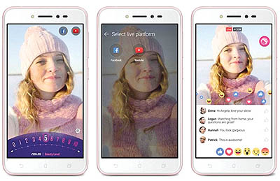 ایسوس ZenFone Live را با قابلیت رتوش زنده معرفی کرد