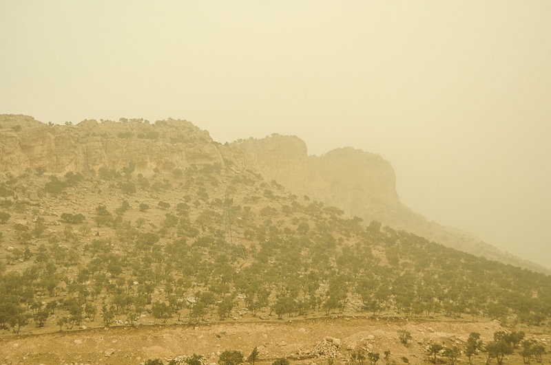 گرد و غبار عراقی در راه ایران