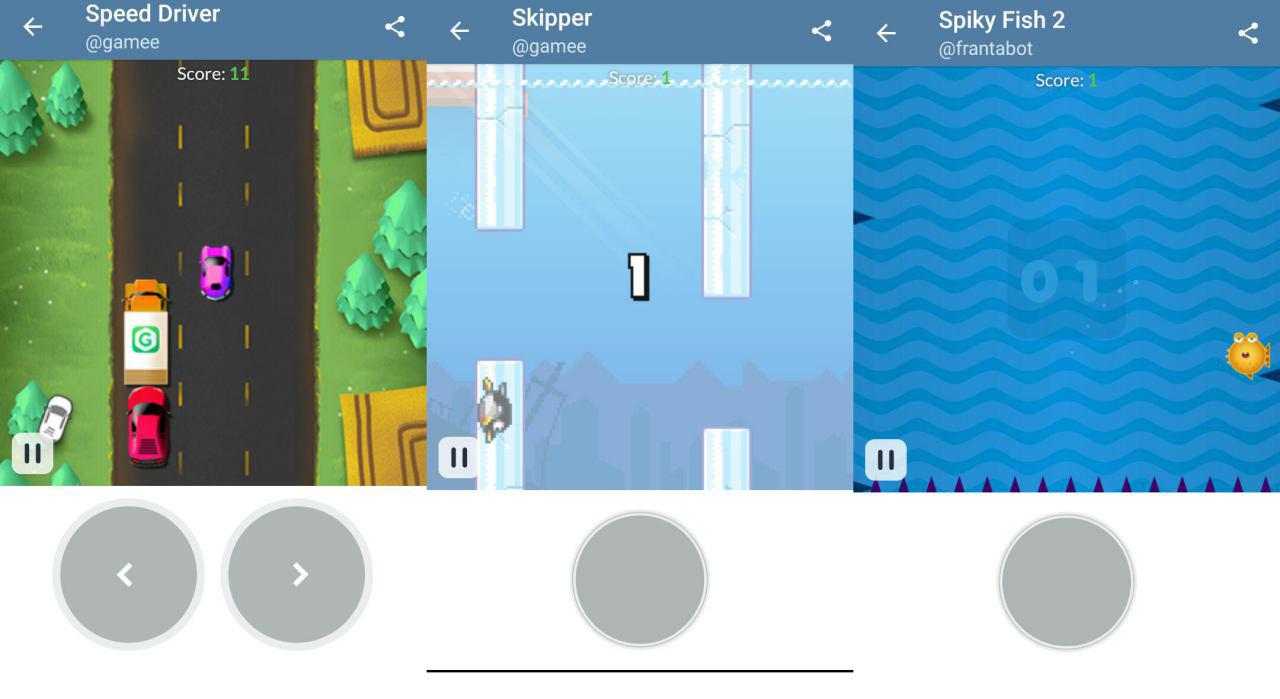 افزوده شدن بازی‌ها در آپدیت بعدی تلگرام