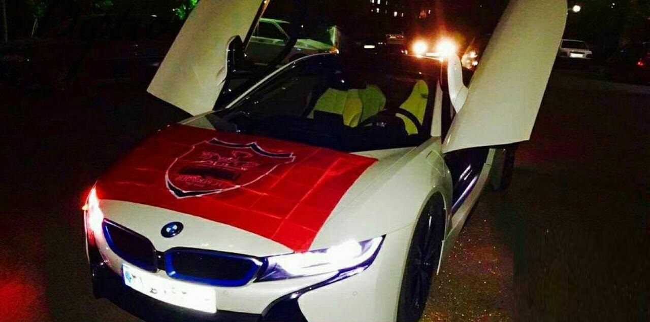 BMW i۸ پرسپولیسی +عکس