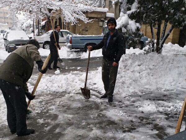 برف‌روب‌های آنلاینی که برای بحران تهران برنامه داشتند!