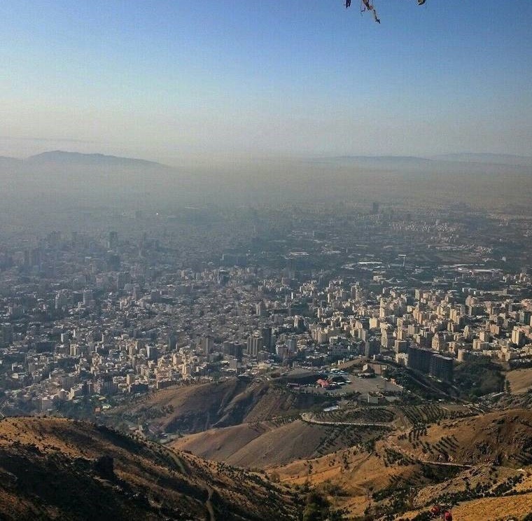 وزش باد بسیار شدید در تهران