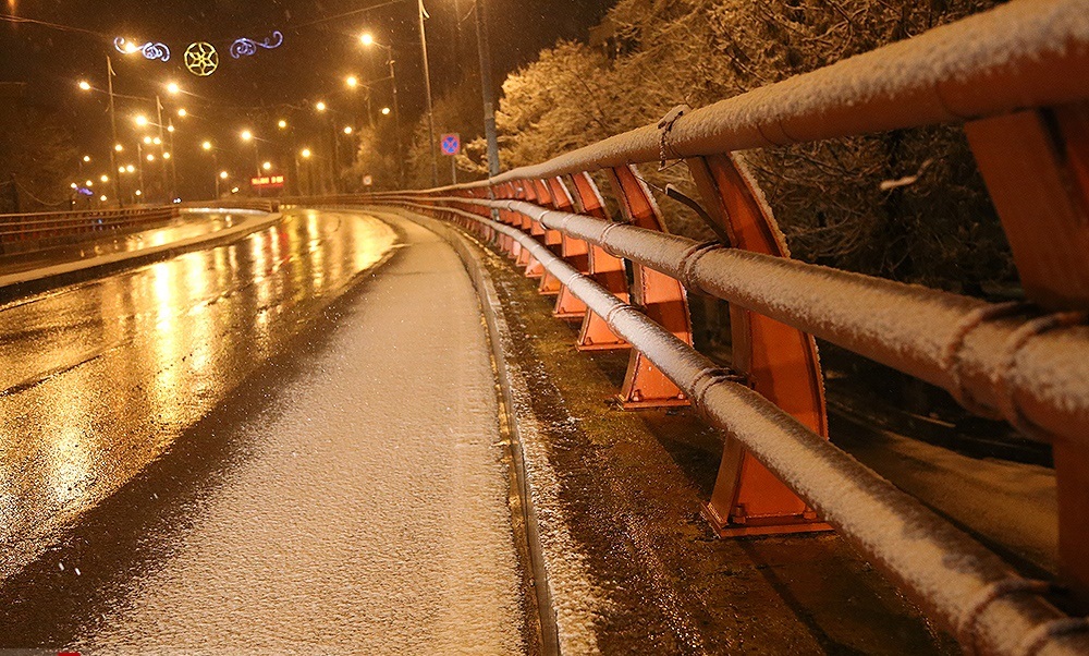 بارش برف و باران در ۲۰استان کشور