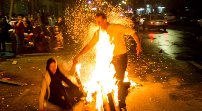 مصدومان چهارشنبه‌سوری، ۳۰درصد کمتر از پارسال!