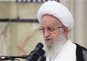 آیت‌الله مکارم: امام با رای مردم انتخاب نمی‌شود