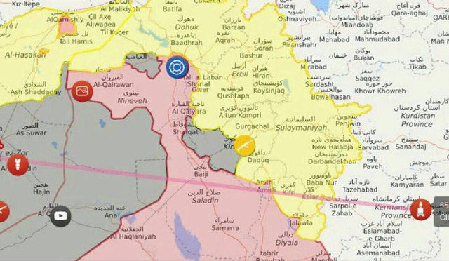 عراق: حمله موشکی سپاه به داعش با بغداد هماهنگ شده بود