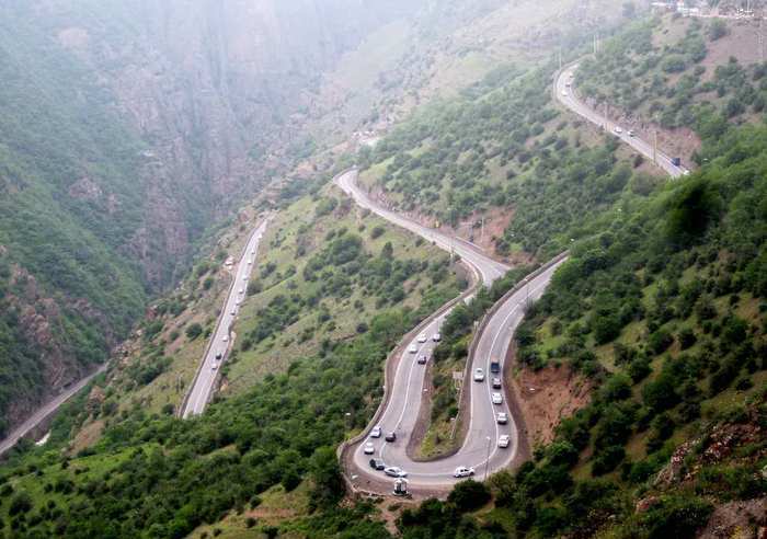 جاده چالوس یک‌طرفه می‌شود