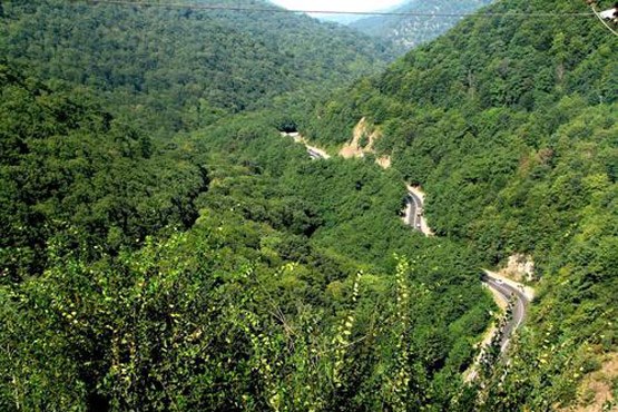 نمایی دیدنی از گردنه حیران +عکس