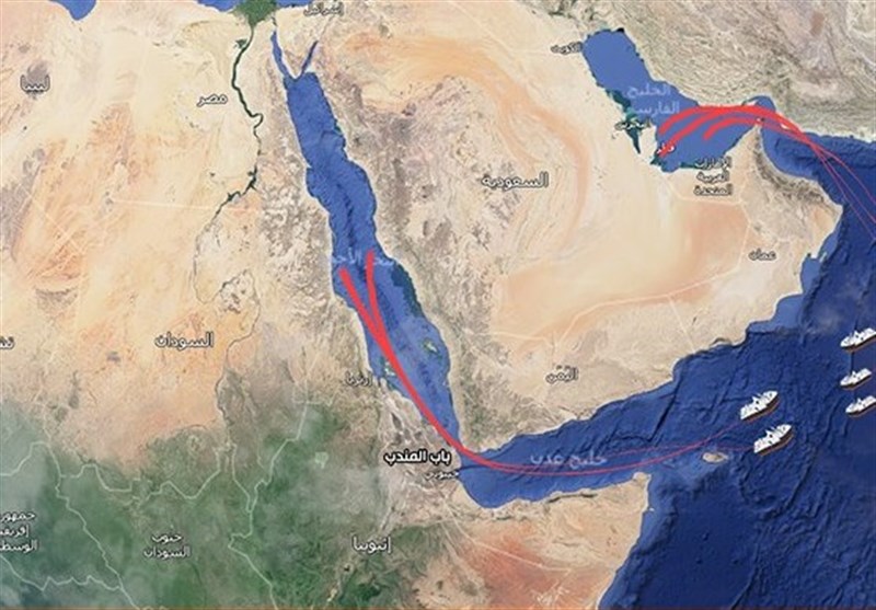 عربستان ارسال نفت از تنگه باب المندب را ازسر گرفت