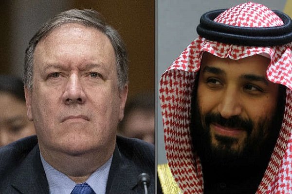 وزیر خارجه آمریکا به دیدار «بن‌سلمان» رفت