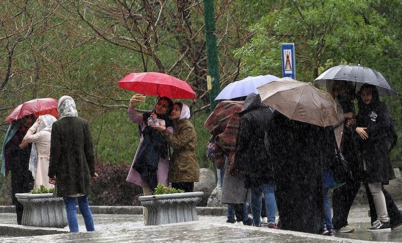 میزان بارش در تهران ۷برابر شده است