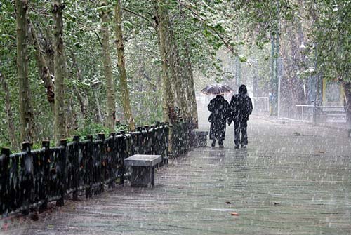 بارش شدید باران در ۷ استان کشور