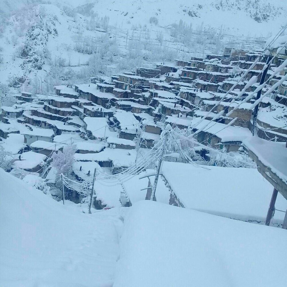 اوج زیبایی‌های زمستانی در بام ایران