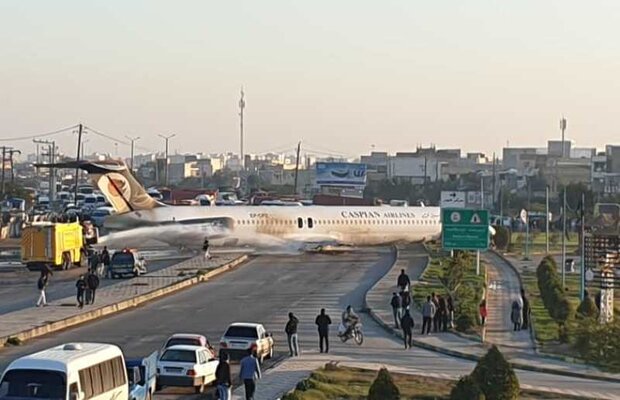 هواپیمای حادثه‌دیده کاسپین به فرودگاه ماهشهر منتقل شد