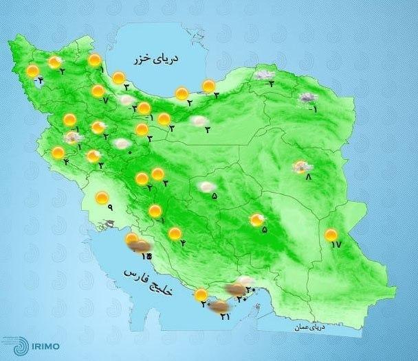 ورود سامانه جدید بارشی از شمال غرب از شنبه