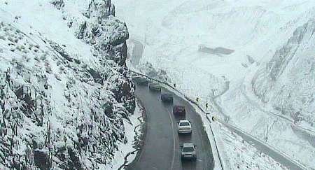 بدون زنجیرچرخ به جاده چالوس نروید