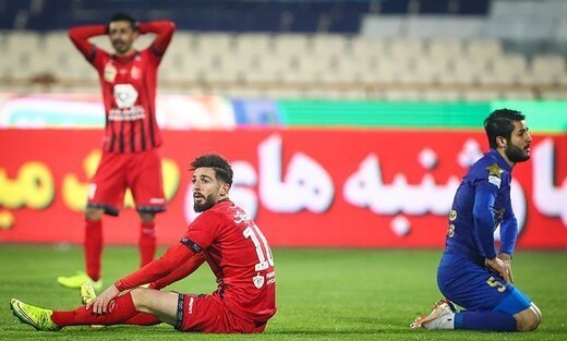 اولین بزن‌بزن تاریخ استقلال-پرسپولیس +عکس