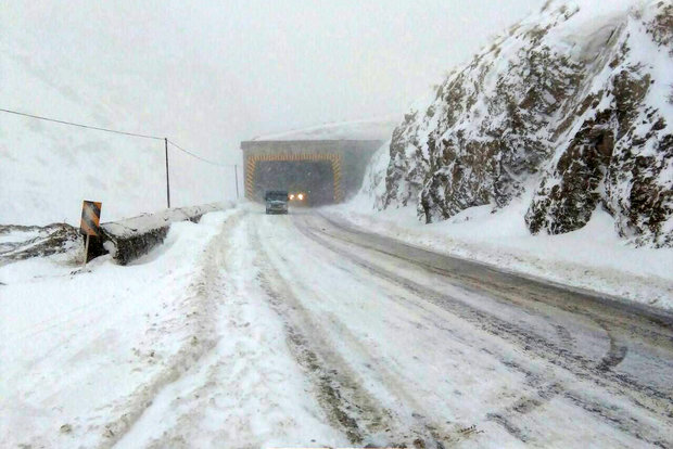 احتمال یخبندان محورهای شمال