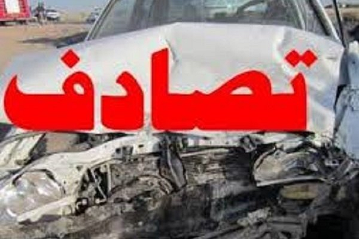 تصادف سمند با اتوبوس حادثه آفرید +عکس