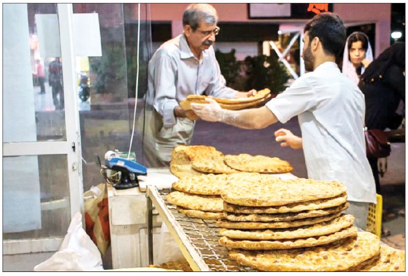 نان گرانی به تنور نچسبید