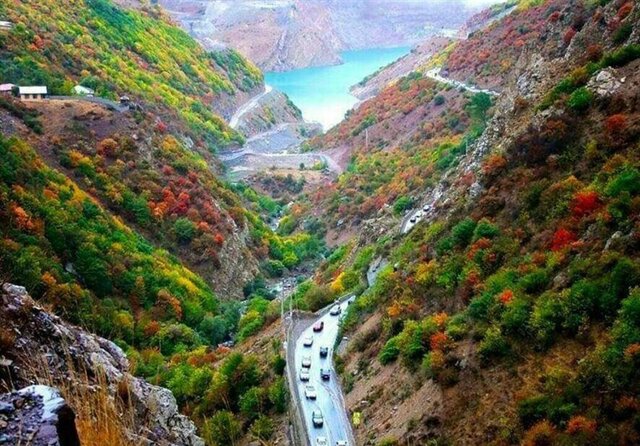 جاده چالوس از ساعت ۱۵امروز یک طرفه می‌شود