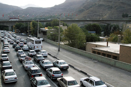 ترافیک نیمه‌سنگین در ۳جاده شمالی