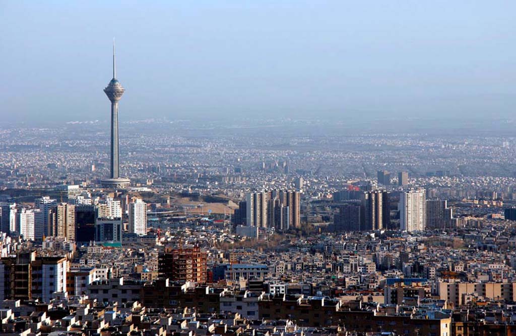 تهران نارنجی شد