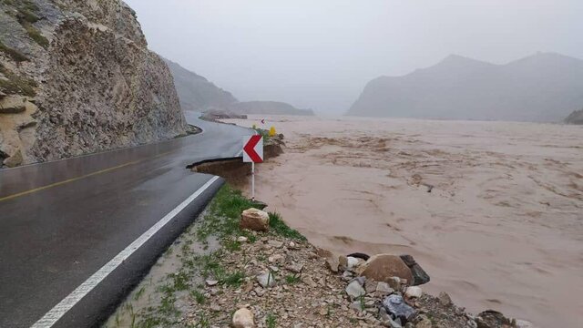 وضعیت جاده های ۷استان پس از سیل