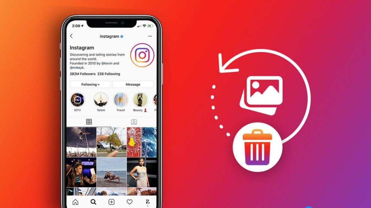 روش های بازیابی عکس های پاک شده اینستاگرام + عکس