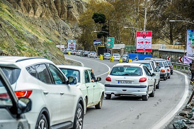 جاده چالوس از دقایقی پیش باز شد