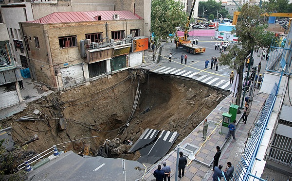 زمین ایران در حال نشست است