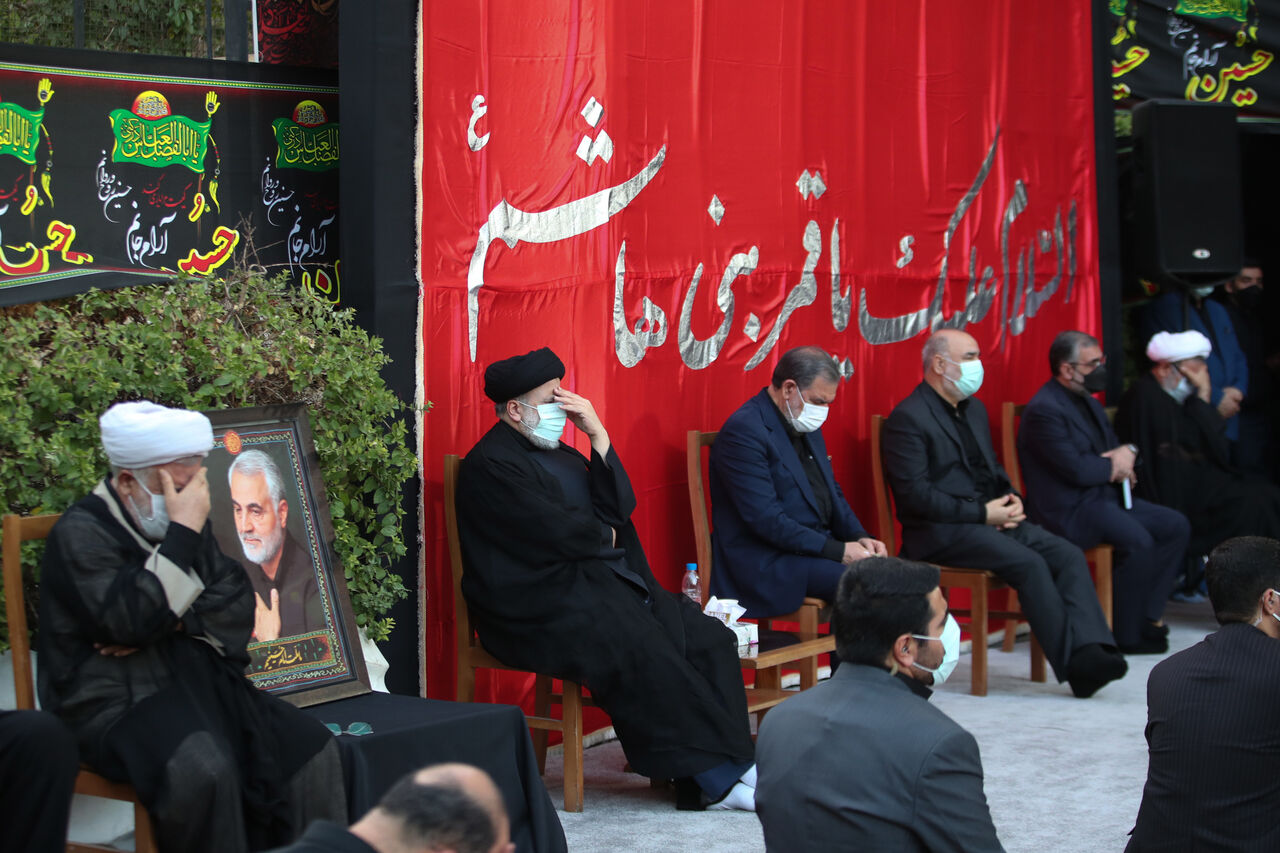 مراسم عزاداری روز عاشورا در نهاد ریاست جمهوری