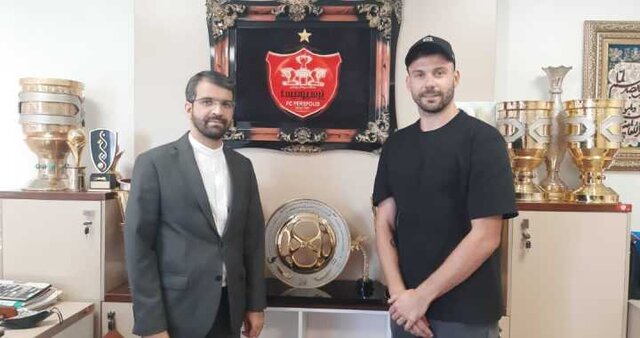 رادوشوویچ از بعد از ظهر در تمرین پرسپولیس / توافق سنگربان کروات با پرسپولیس