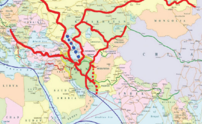 ایران در آستانه حذف از راه ابریشم