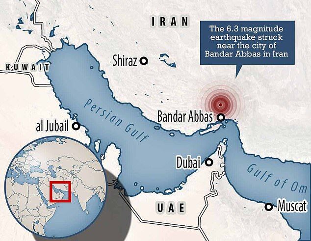 بازتاب زمین لرزه جنوب ایران در رسانه های اروپایی