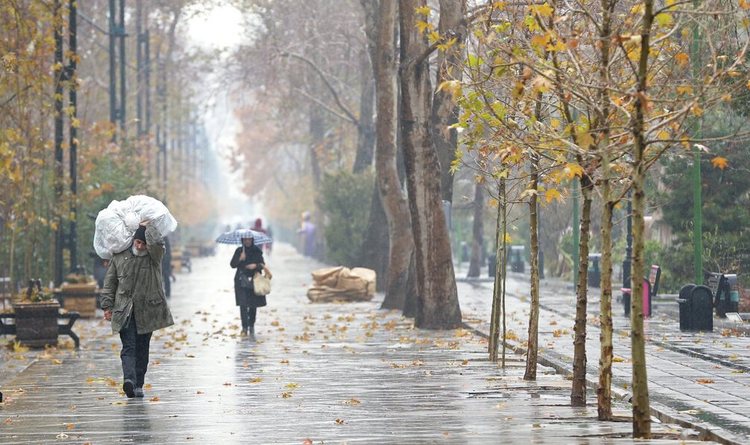 کاهش دمای هوا در بیشتر مناطق کشور