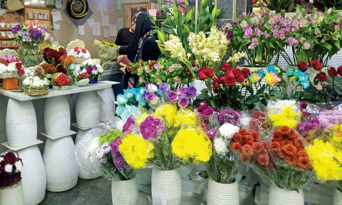 گل برای شب یلدا ۳۵ درصد گران شد