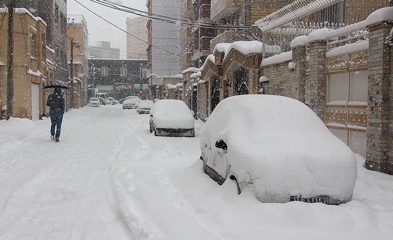 هشدار بارش برف و باران در ۵ استان