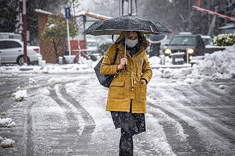 هشدار هواشناسی؛ بارش برف و باران در این استان ها شدید می شود