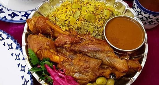 طرز تهیه ران بوقلمون بریان