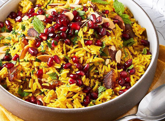 طرز تهیه انار پلو  مجلسی؛ غذای خوشمزه پاییزی