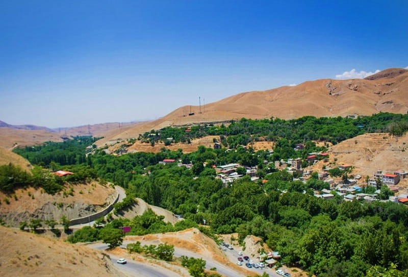 آخر هفته اطراف تهران کجا برویم؟ / معرفی روستای برغان کرج + مسیر دسترسی