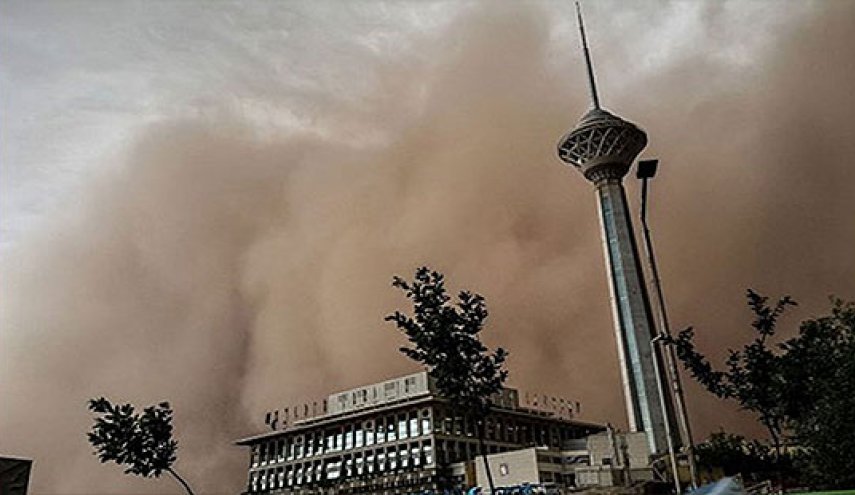 هشدار وزش باد شدید در جنوب تهران/ رگبار و رعد و برق در ارتفاعات پایتخت