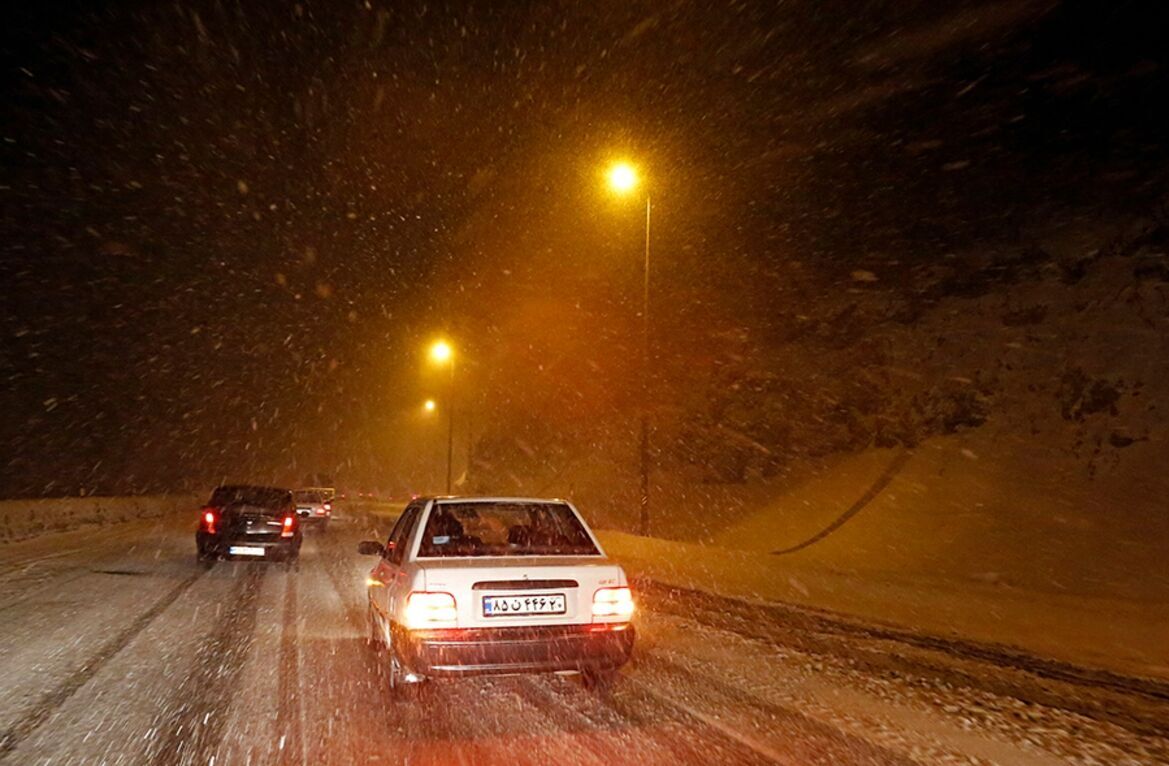 ترافیک سنگین در جاده تهران - مشهد + فیلم