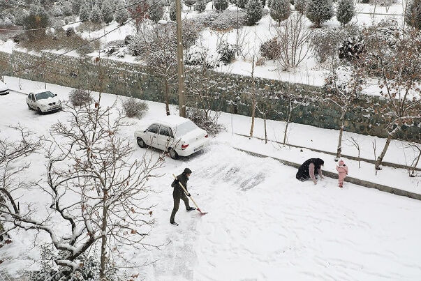 تهران دوباره برفی می‌شود