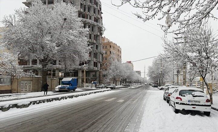 پیش بینی بارش برف در این استان